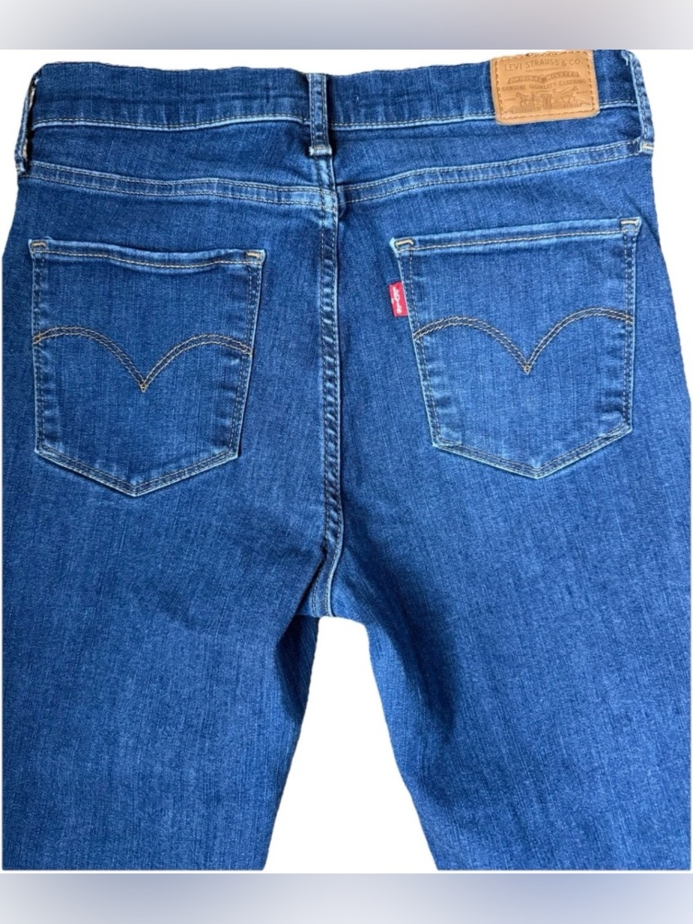 Levi's 720 High Rise Super Skinny Women's Classic Blue Denim Size 29